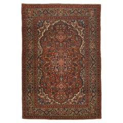 Antiker Isfahan-Teppich
