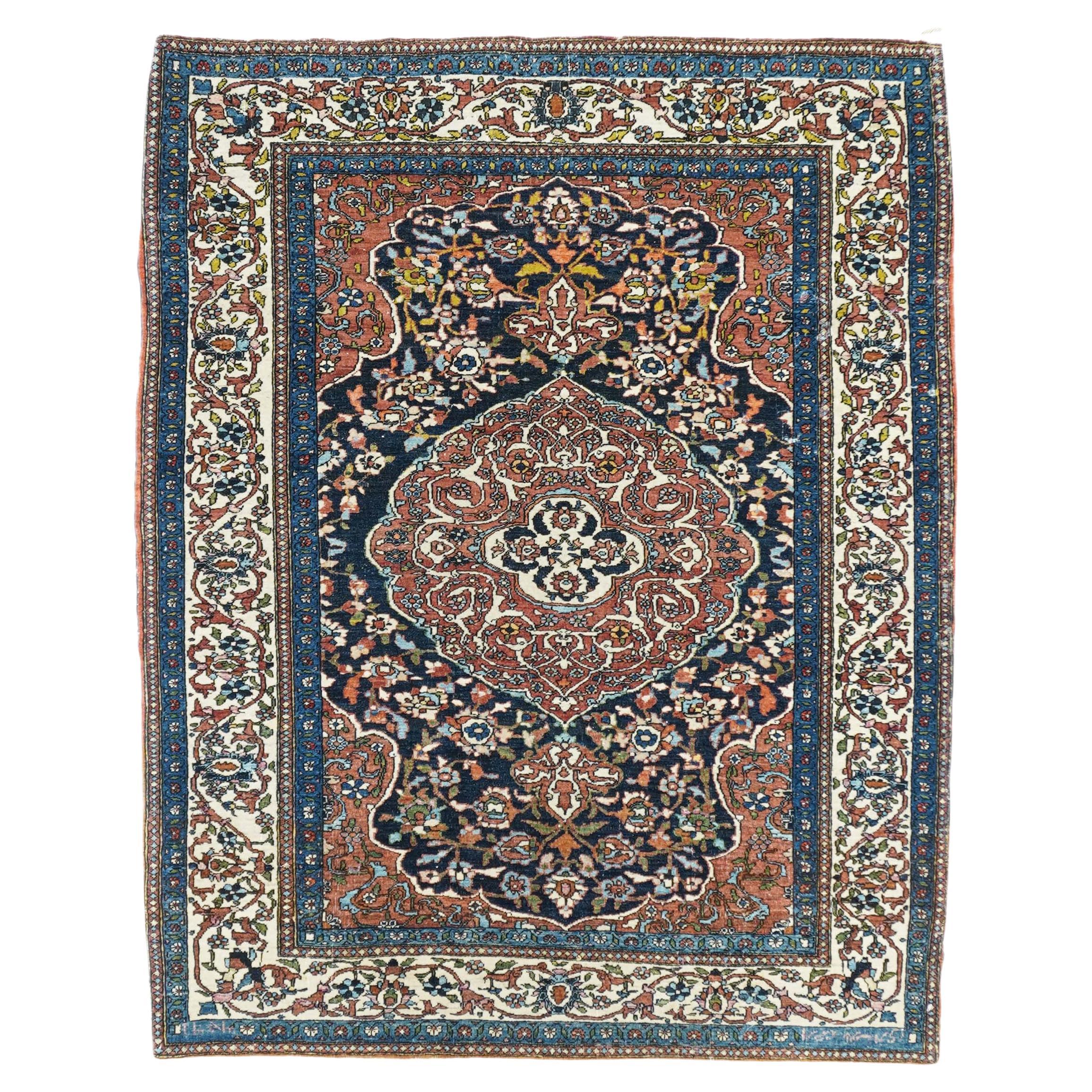Antique Isfahan Rug