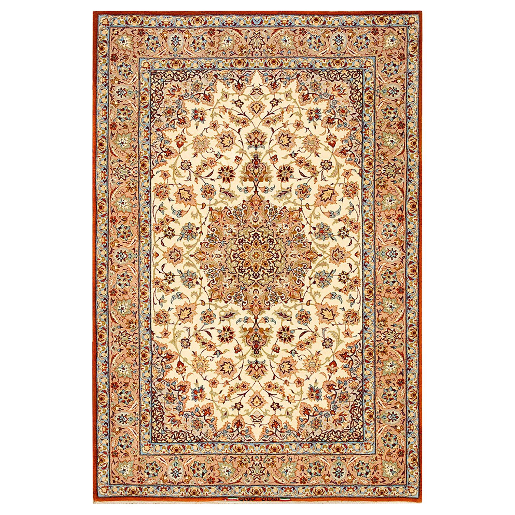 Outstanding Antique Isfahan Ahmad Rug For Sale at 1stDibs antique