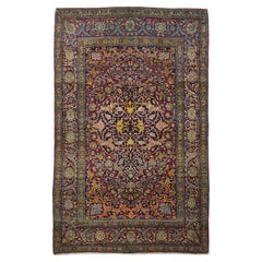 Antique Isfahan Rug