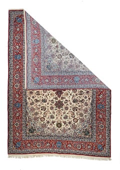 Antique Isfahan Rug 6'7'' x 9'8''