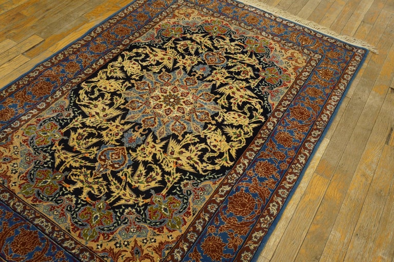 Antique Isfahan, Silk Rugs For Sale at 1stDibs