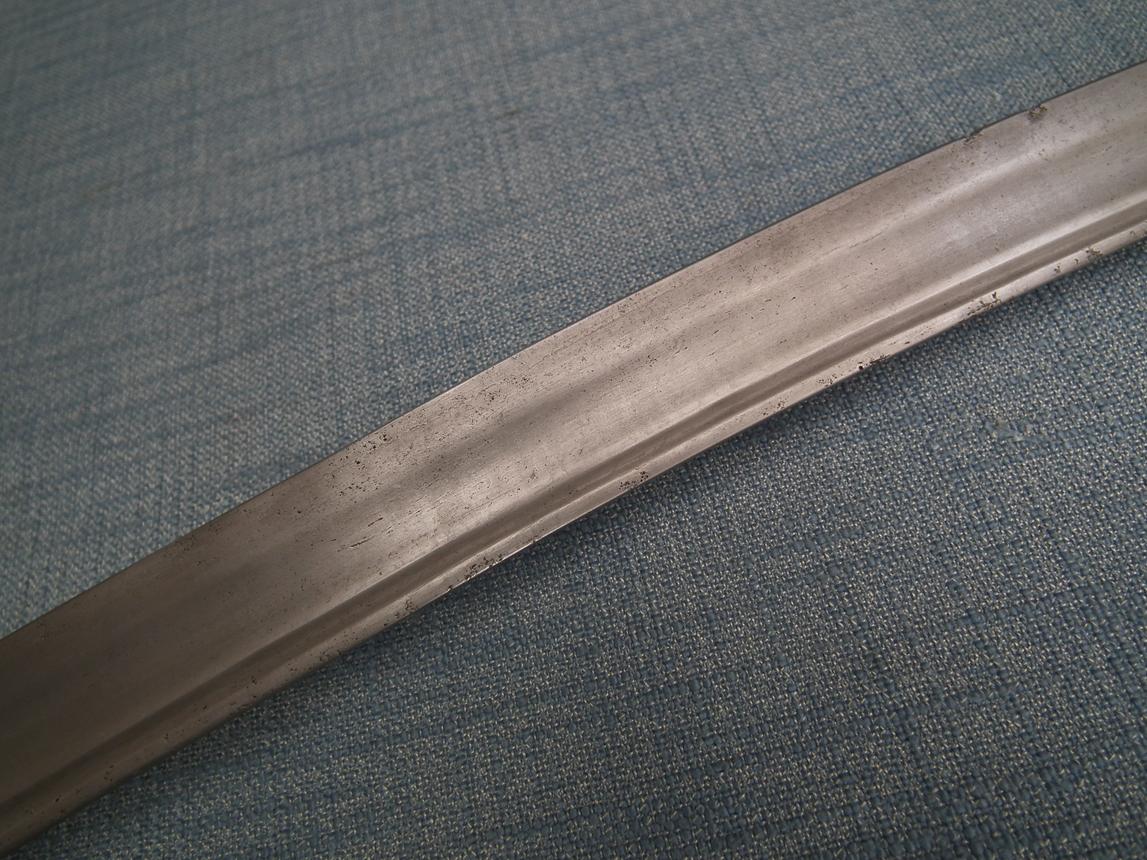 Antique Islamic Arab Sword Solid 22k Gold Mounts Damascus Steel Mughal Shamshir For Sale 4
