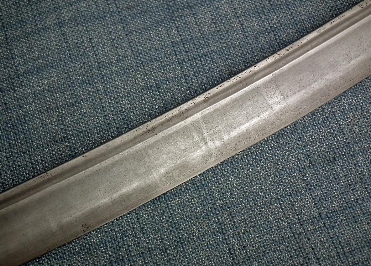 Antique Islamic Arab Sword Solid 22k Gold Mounts Damascus Steel Mughal Shamshir For Sale 3