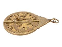 Antique Islamic Brass Planispheric Astrolabe