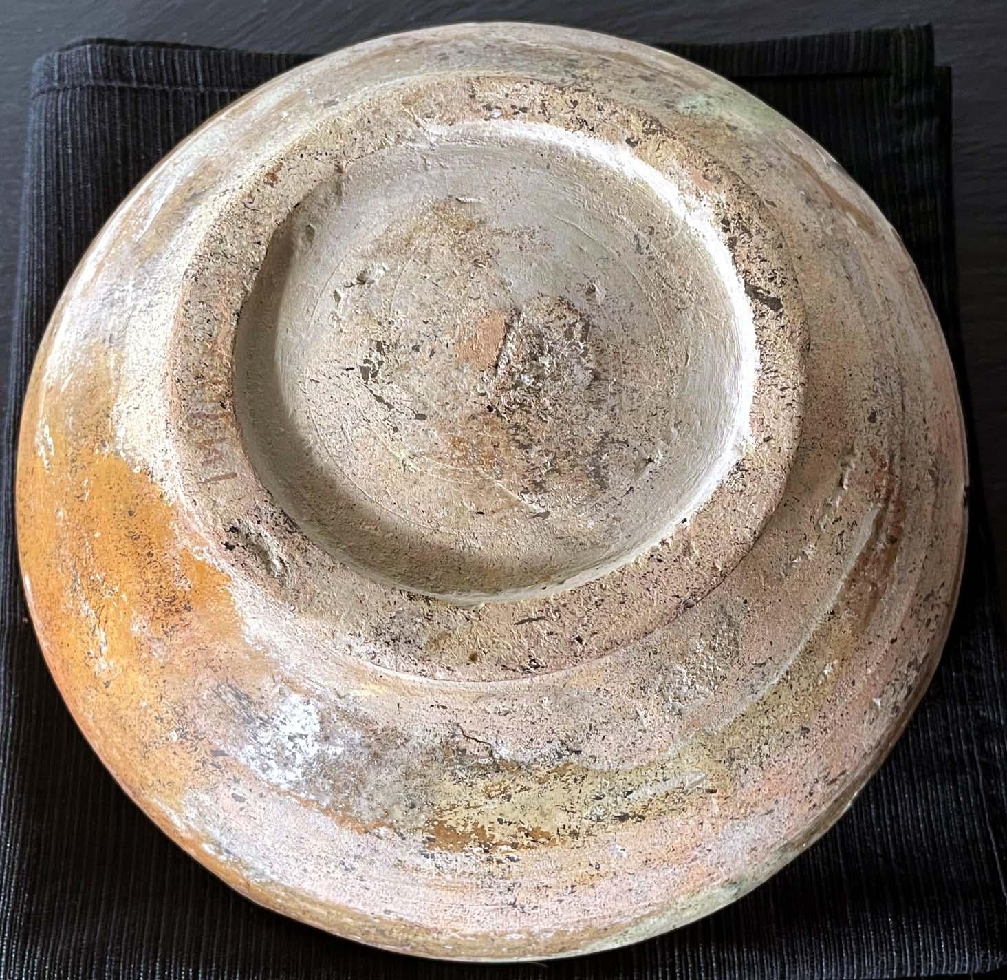 Bol islamique ancien en céramique émaillée avec décorations éclaboussées  en vente 3