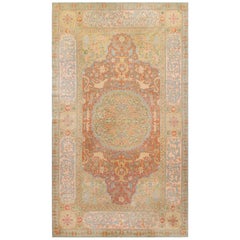 Antique Israeli Bezalel Rug. Size: 7 ft 6 in x 12 ft 3 in (2.29 m x 3.73 m)