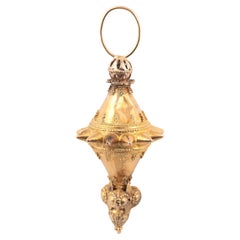 Antique Italian 18kt Gold Archaeological Revival Pendant 1860's