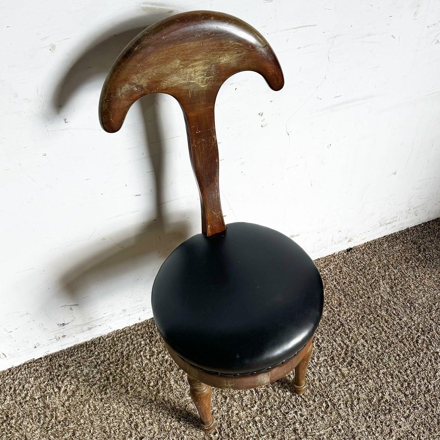 Silla de centro italiana antigua de Toniolo Gildo en venta 4