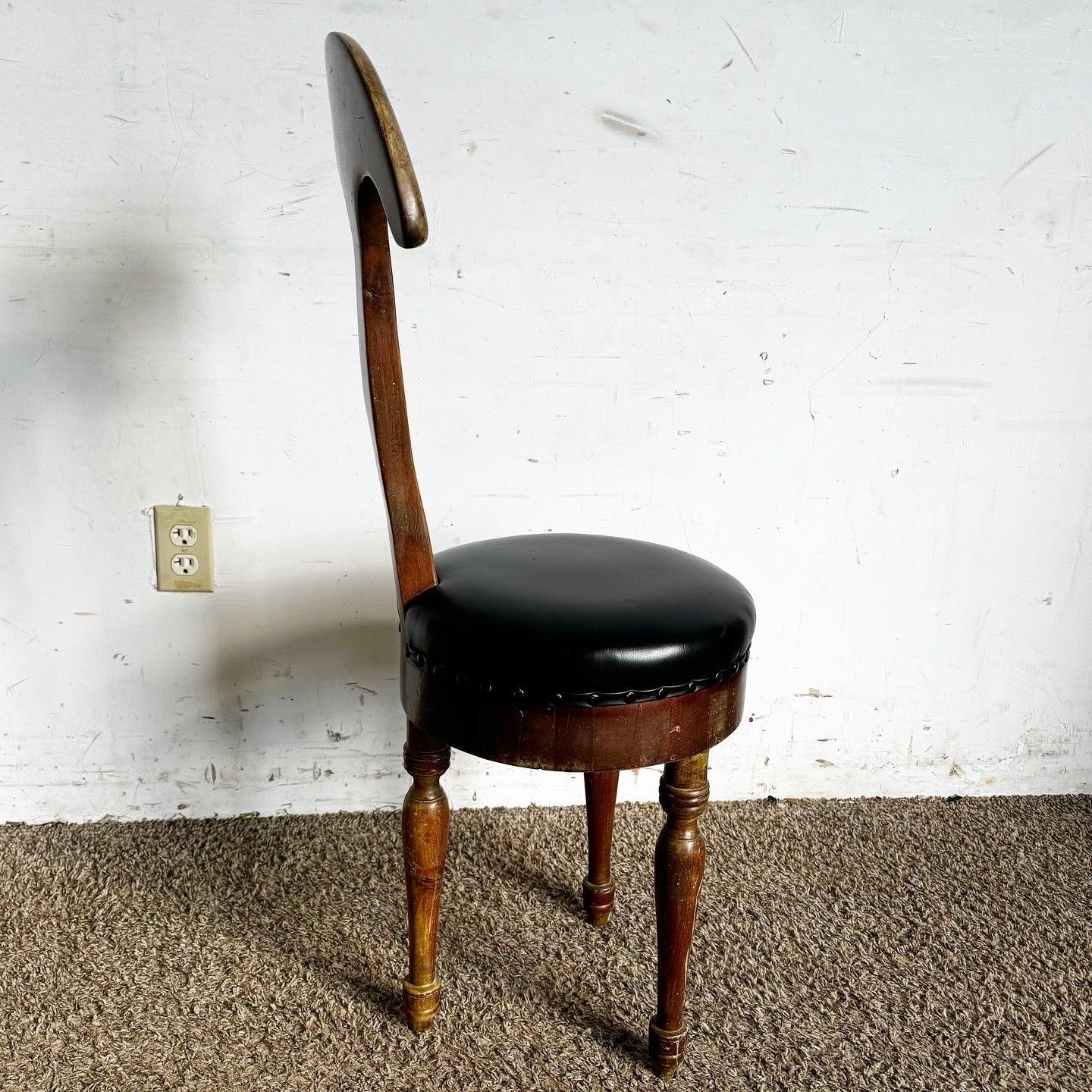 Silla de centro italiana antigua de Toniolo Gildo en Bueno estado para la venta en Delray Beach, FL