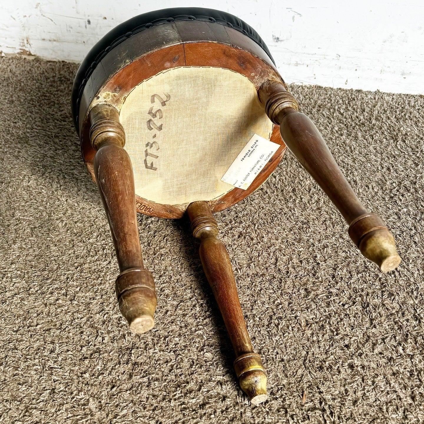 Silla de centro italiana antigua de Toniolo Gildo siglo XX en venta