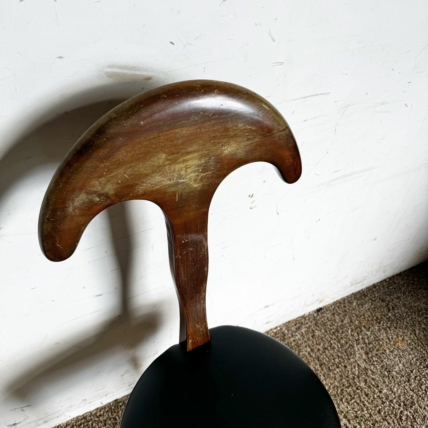 Silla de centro italiana antigua de Toniolo Gildo en venta 2