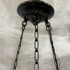 Apparecchio di illuminazione in alabastro italiano antico