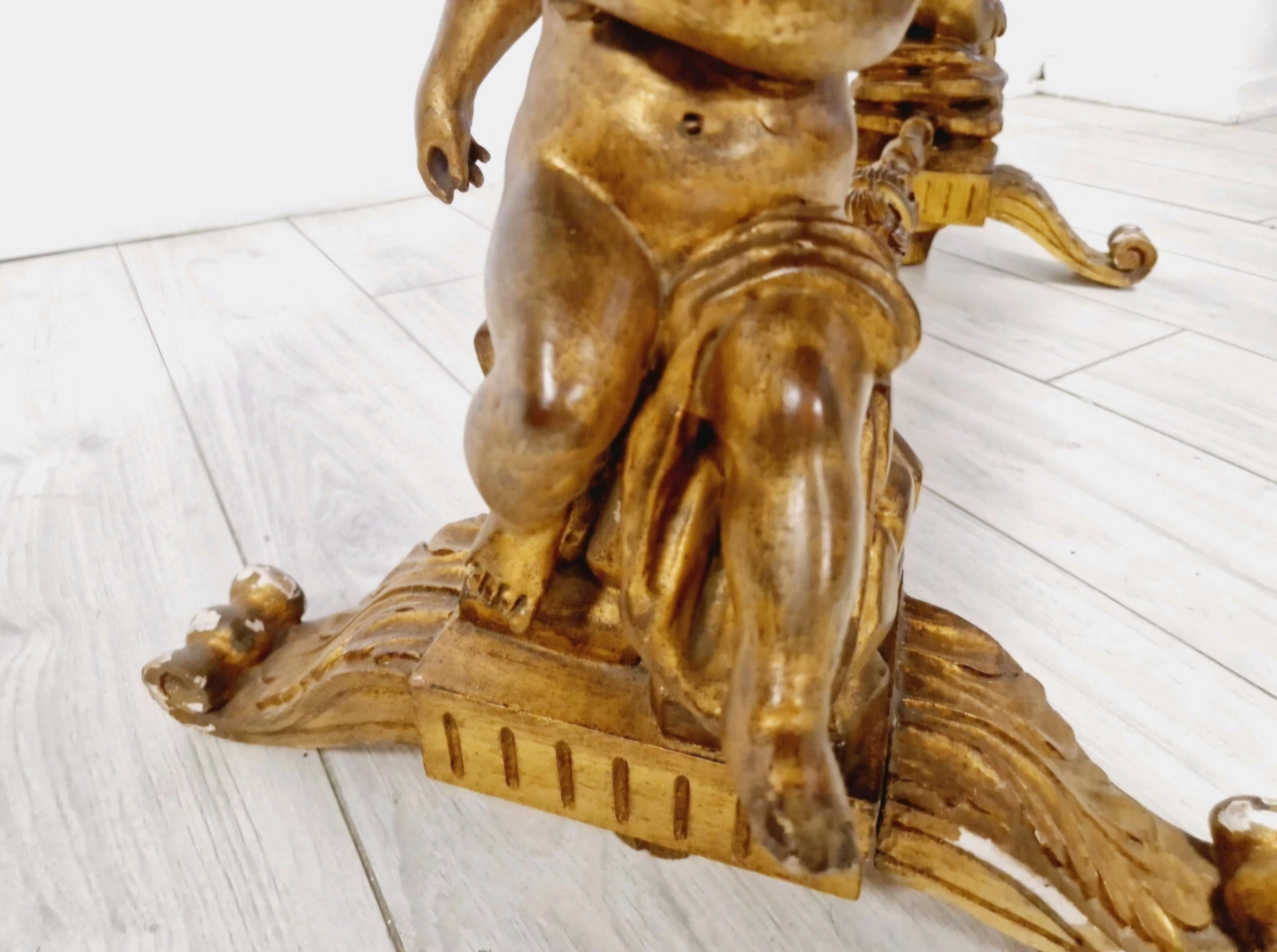 Antique Italian Baroque Coffee Table For Sale 3