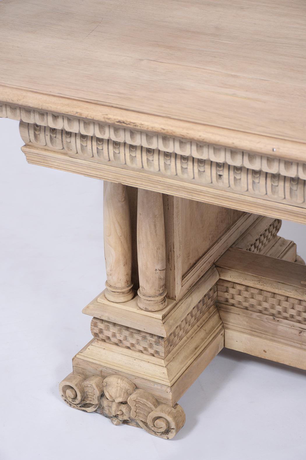Antique Italian Baroque Dining Table 4