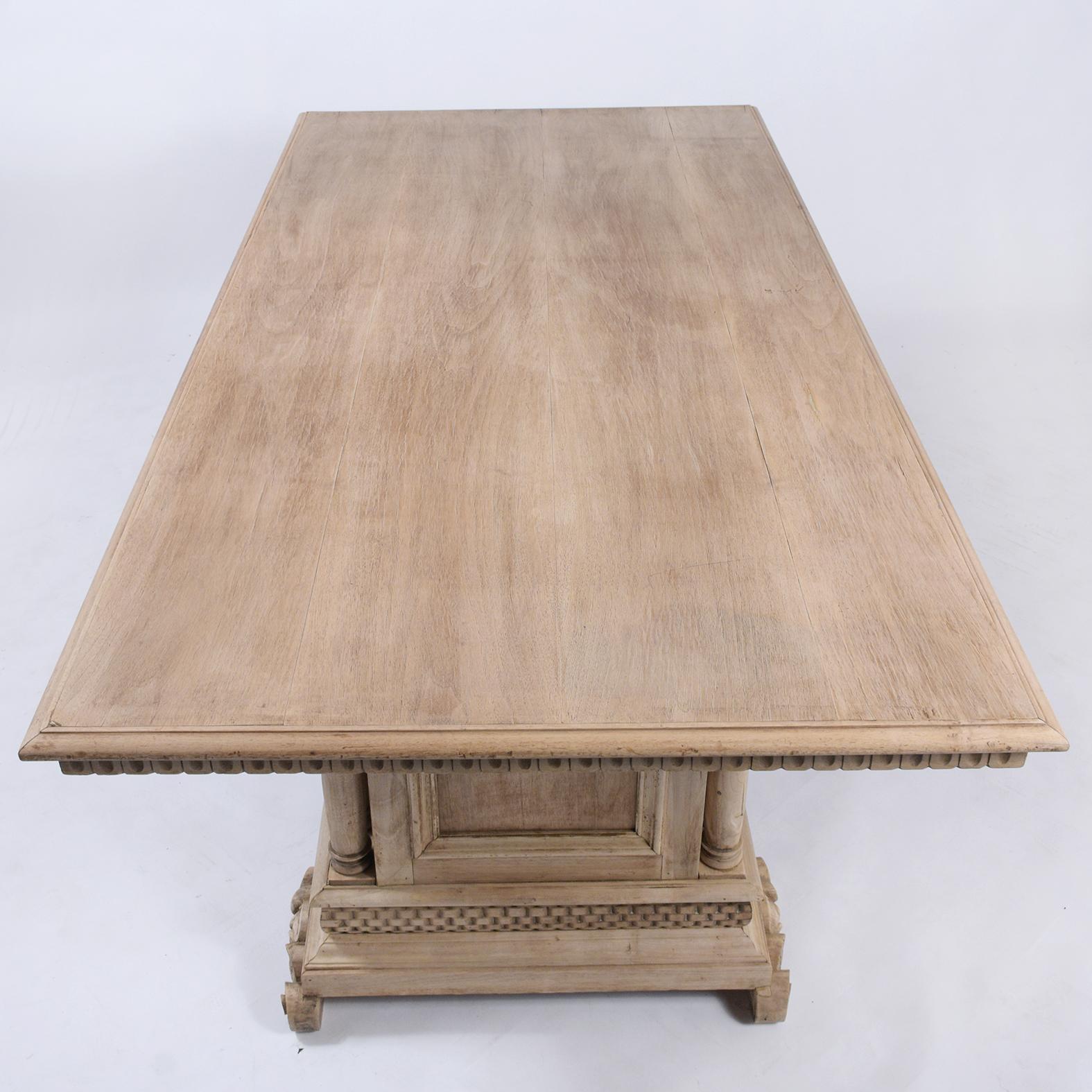 Antique Italian Baroque Dining Table 6