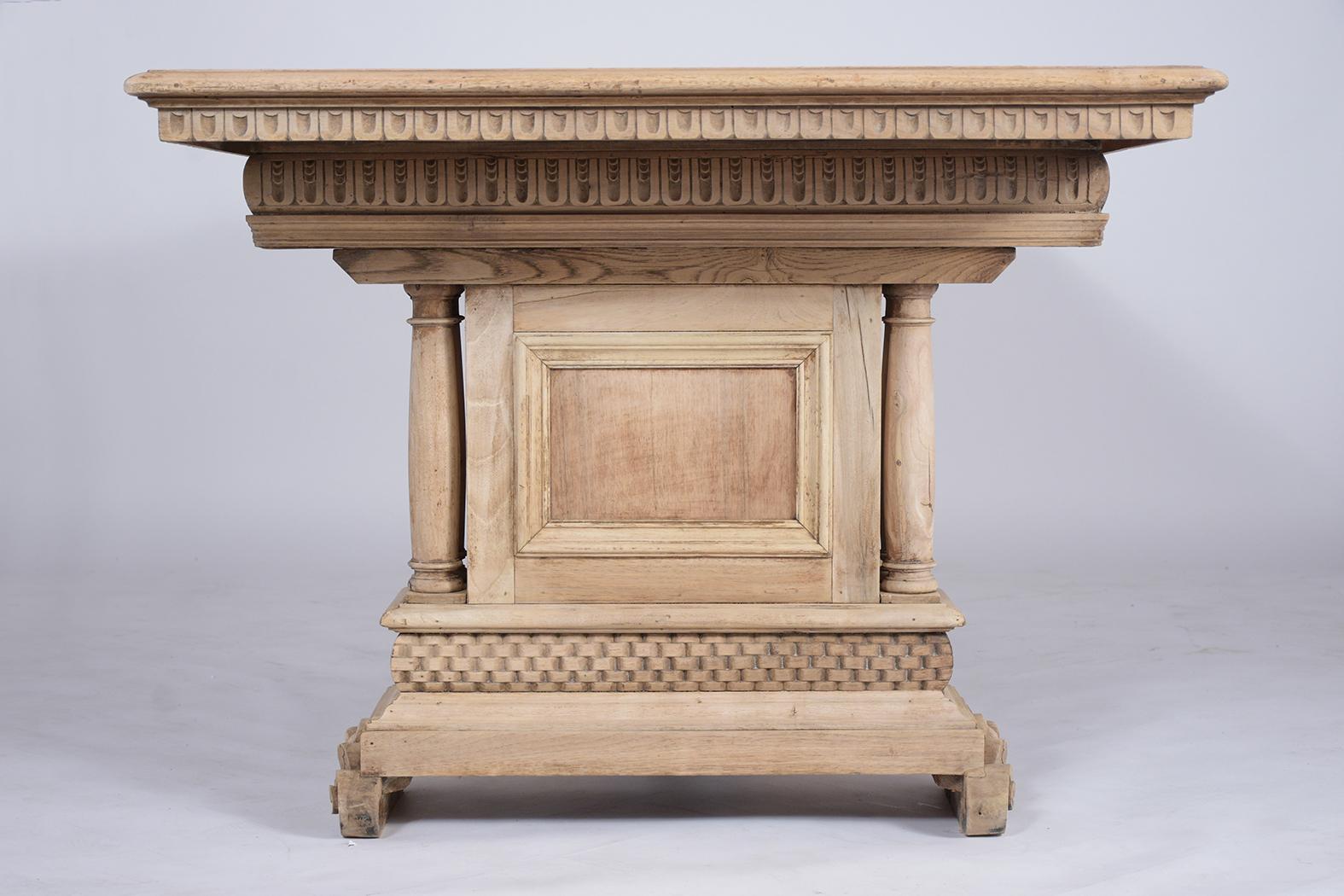 Antique Italian Baroque Dining Table 7