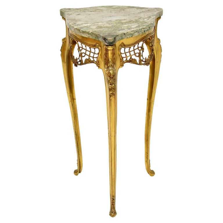 Antique Italian Brass and Marble Side Table at 1stDibs antique brass