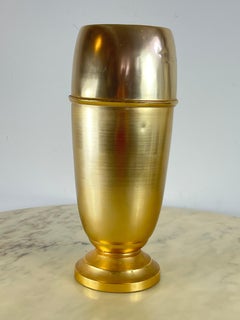 Antique Italian Brass Umbrella Stand, 1950s