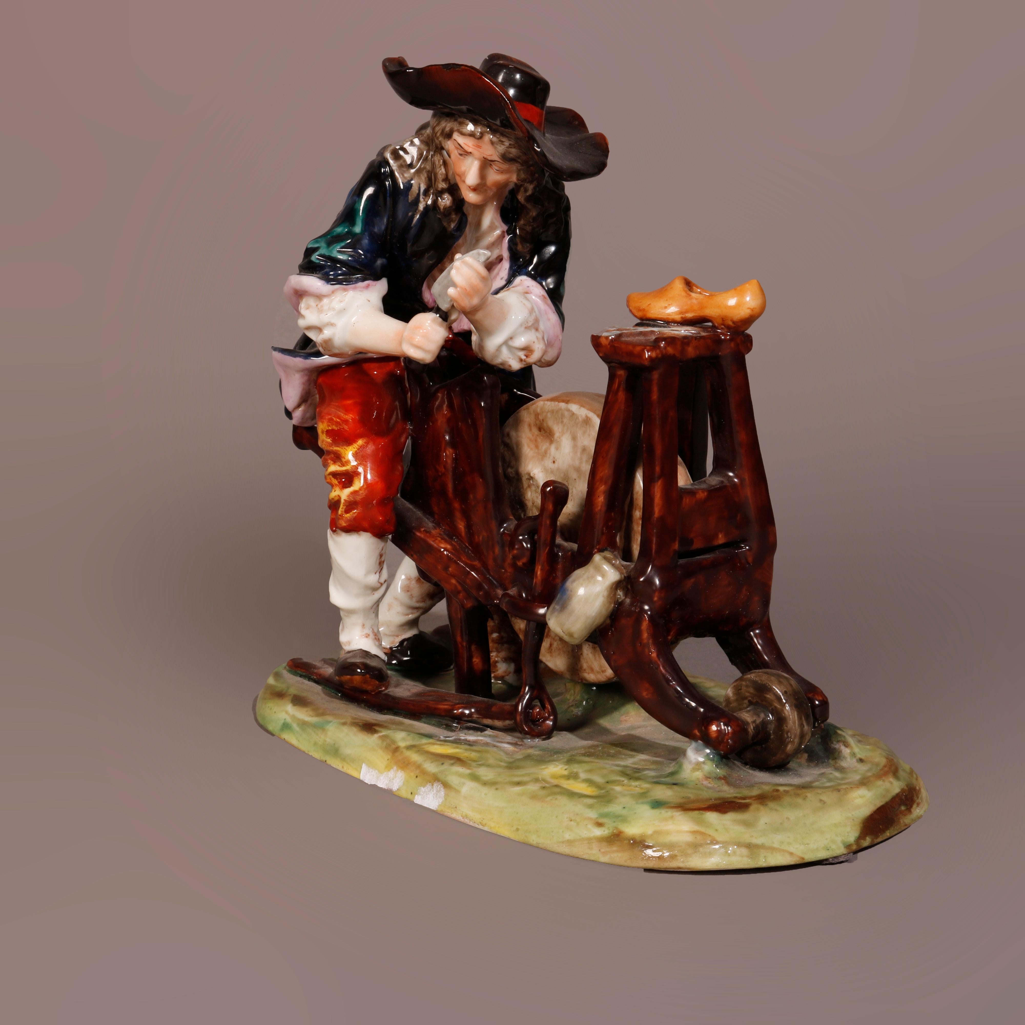 capodimonte cobbler figurine