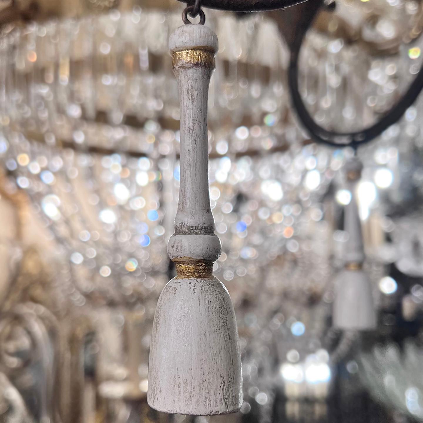 Antique Italian Chandelier In Good Condition For Sale In New York, NY