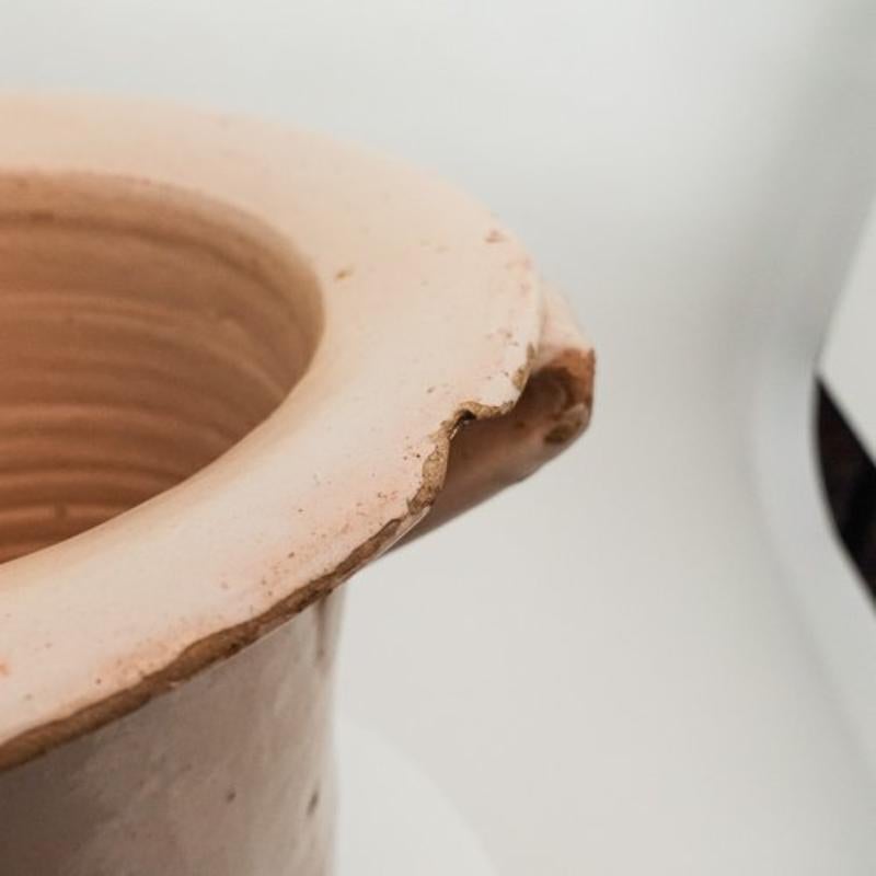 19th Century Antique Italian Chiminea Preserve Pot