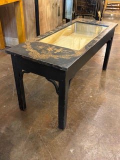 Antique Italian Chinoiserie Low Table