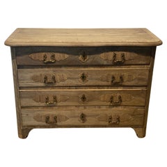 Antique Italian Commode in bleached Walnut