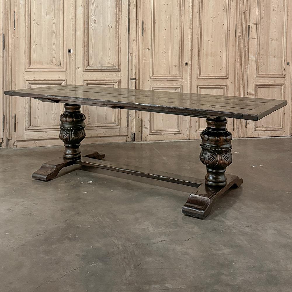 Rustic Antique Italian Dining Table For Sale