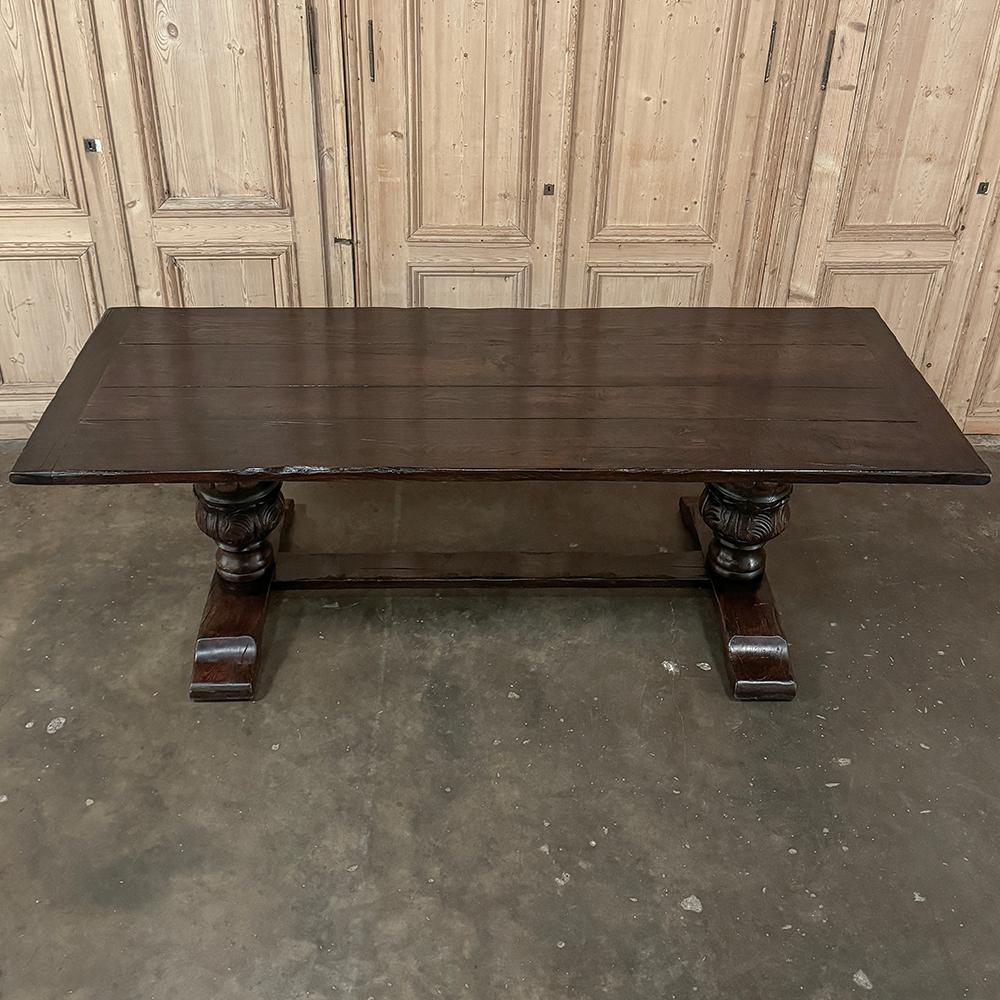 Hand-Crafted Antique Italian Dining Table For Sale
