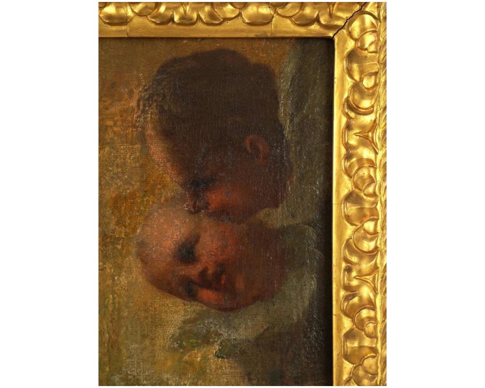 17th Century Antique Italian Follower Of Luca Giordano Oil Painting