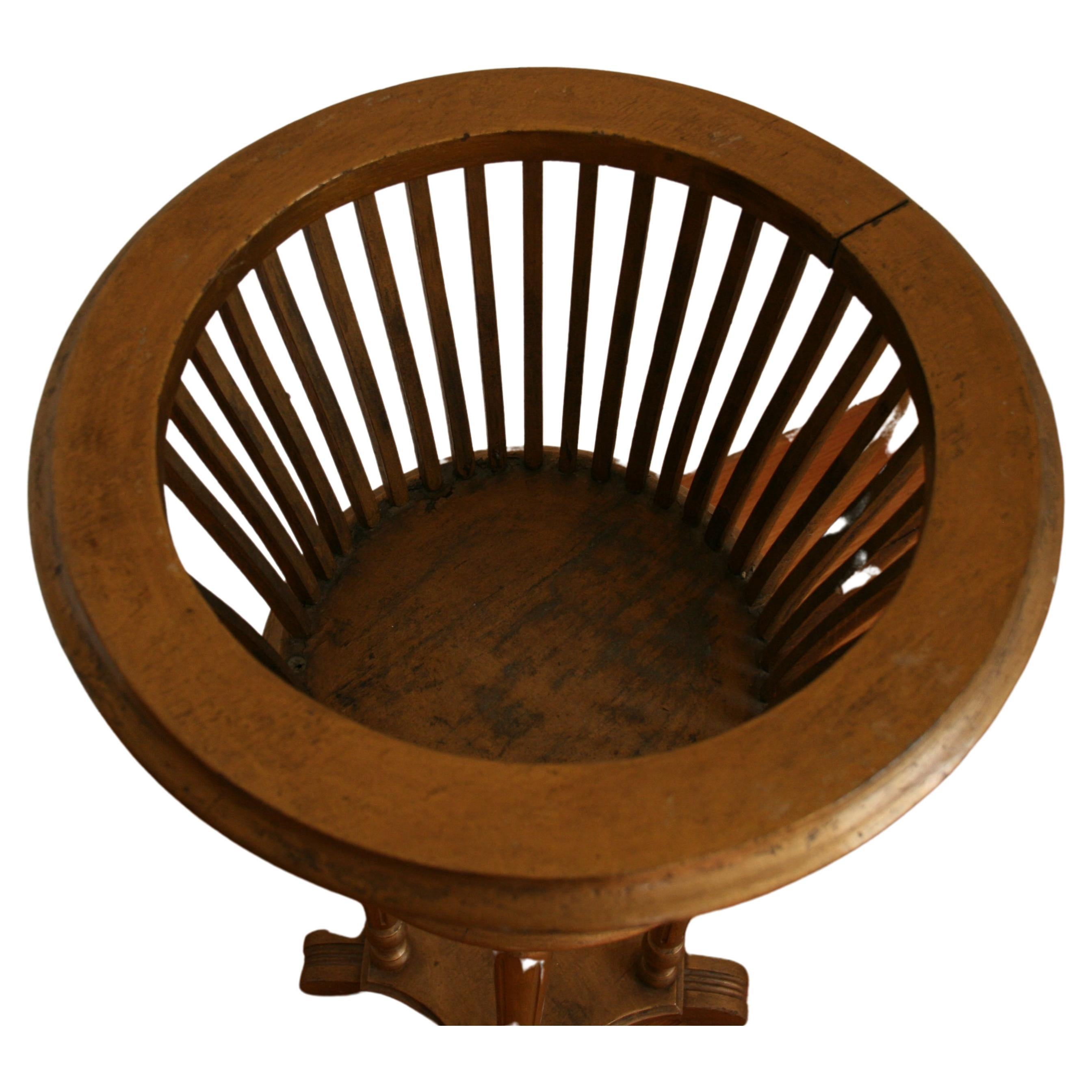 Early 20th Century Antique Italian  GardenPedestal or Jardinière, circa 1920s For Sale