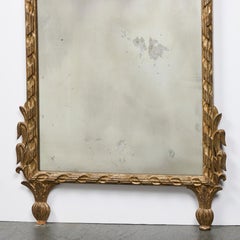Antique Italian Gilt-wood Mirro
