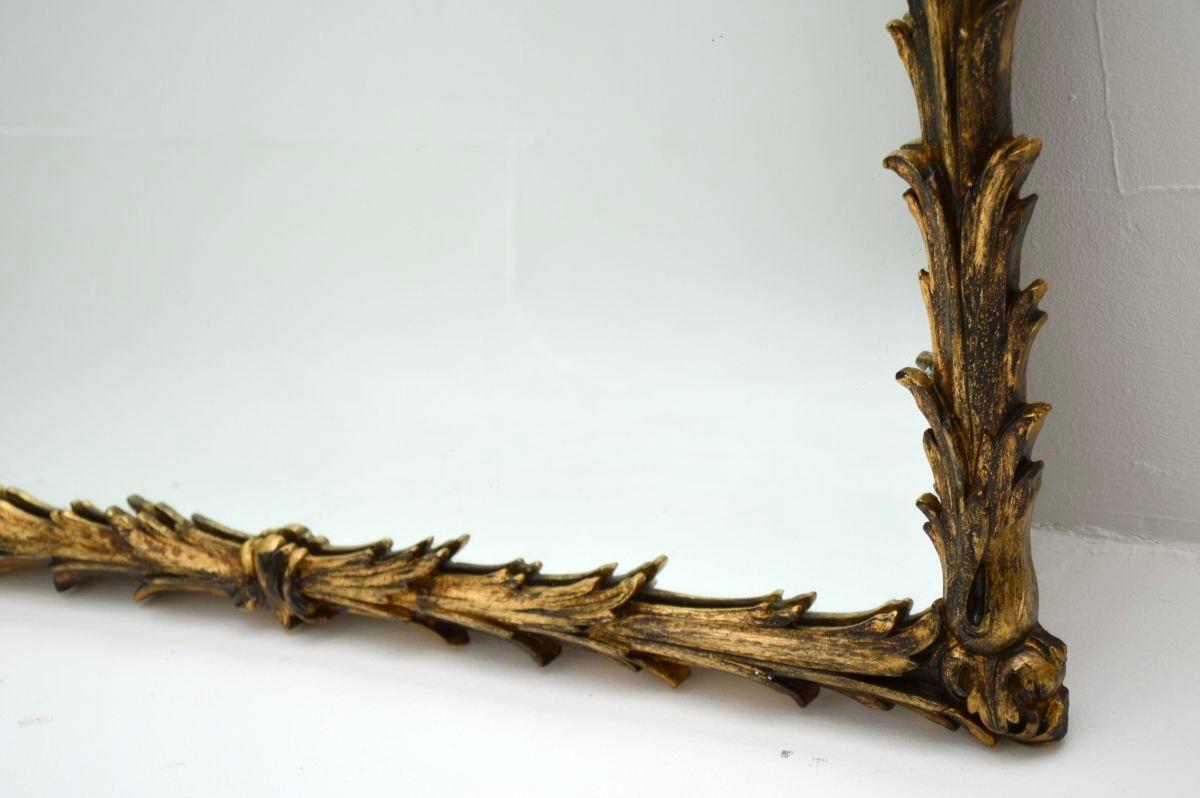 Antique Italian Gilt Wood Mirror (miroir italien en bois doré) en vente 2