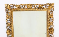Antique Italian Giltwood Florentine Mirror 19th Century