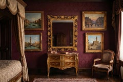 Antique Italian Giltwood Florentine Mirror 19th Century