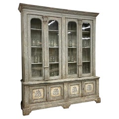 18th Century Italian Glazed Cabinet
