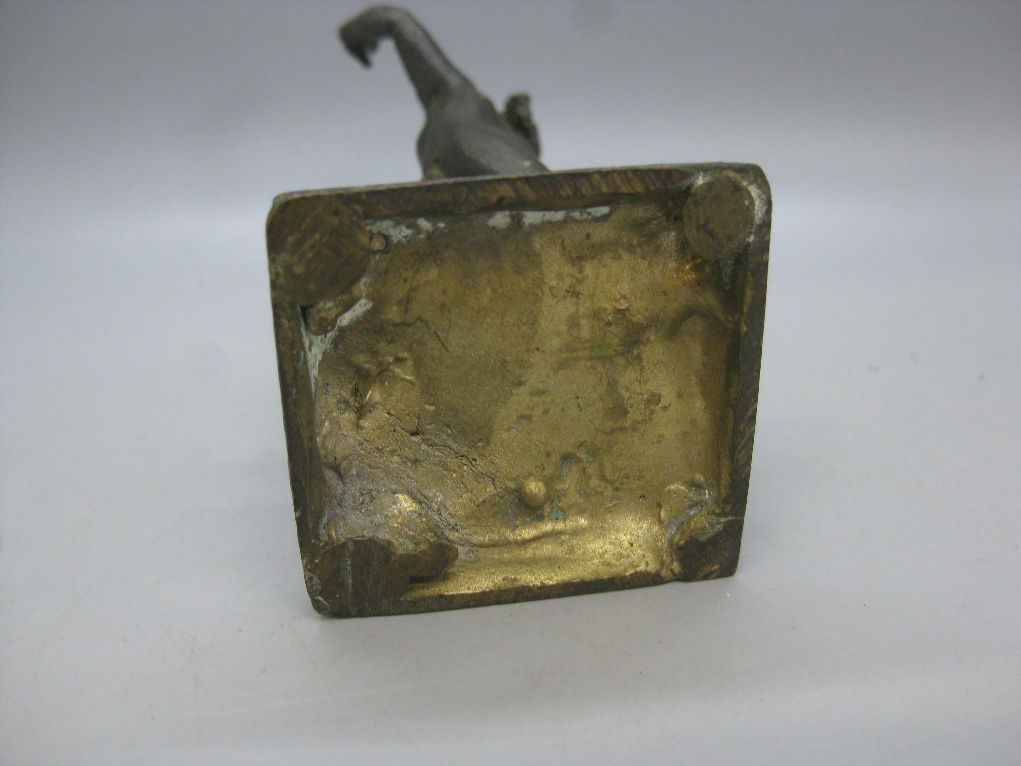 Antiguo Gran Recorrido Italiano Fauno Bailarín de Pompeya Estatua de Bronce Escultura Italia en venta 12