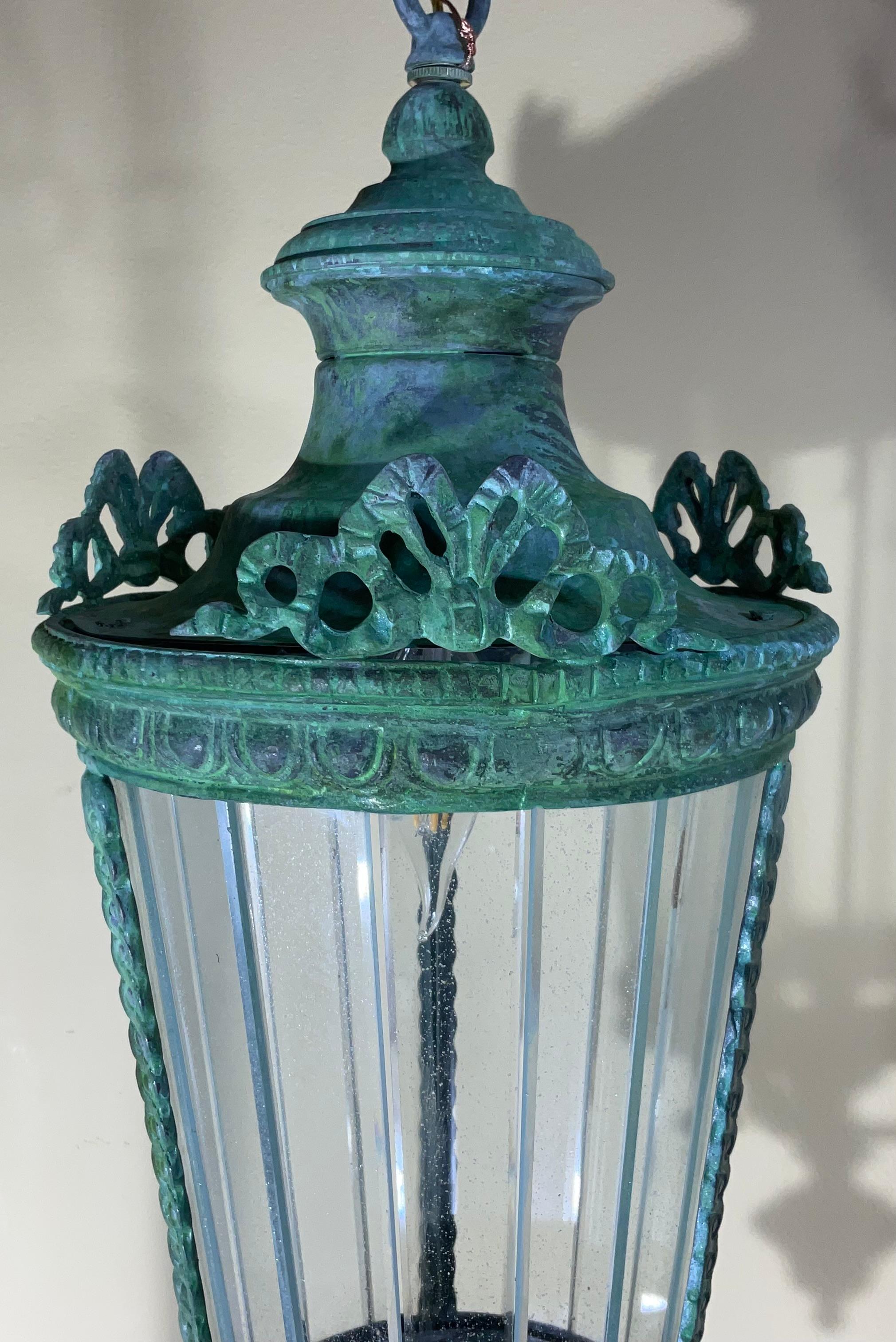 Lanterne suspendue ou pendentif italien antique  en vente 2