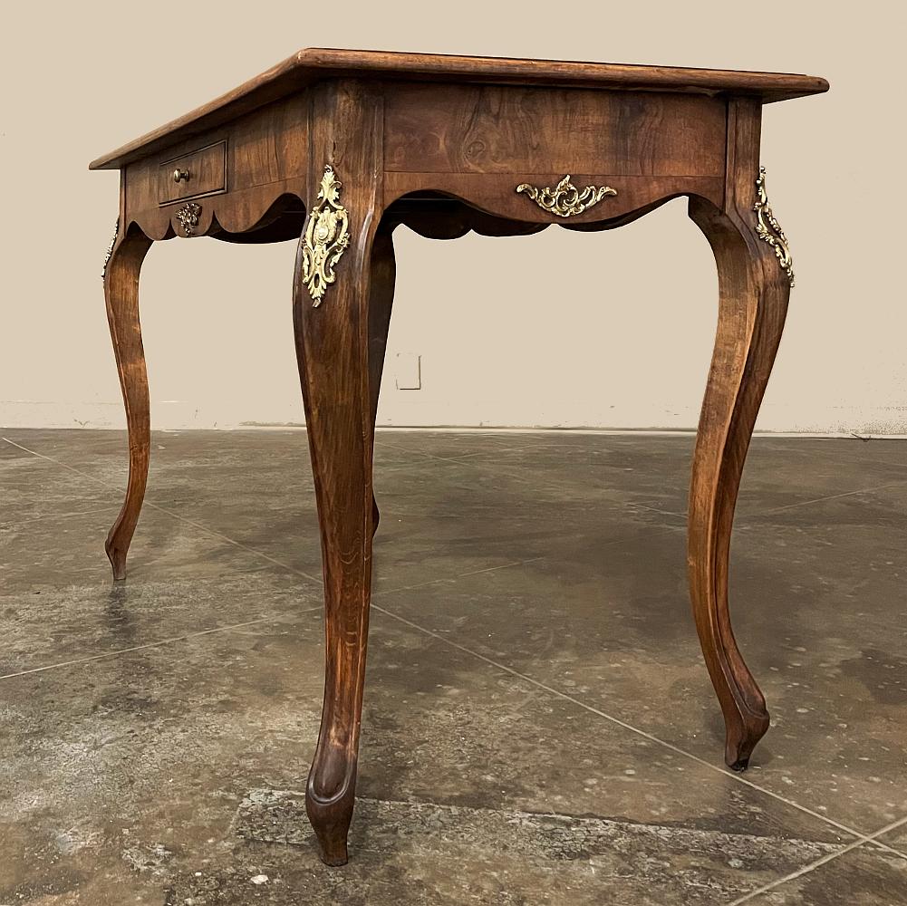 Antique Italian Inlaid Walnut Game Table For Sale 5