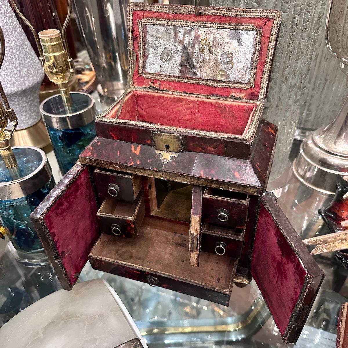 Antique Italian Jewelry Box For Sale 1