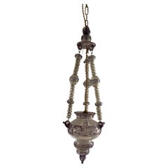 Antique Italian Lantern in Murano Glass circa 1870