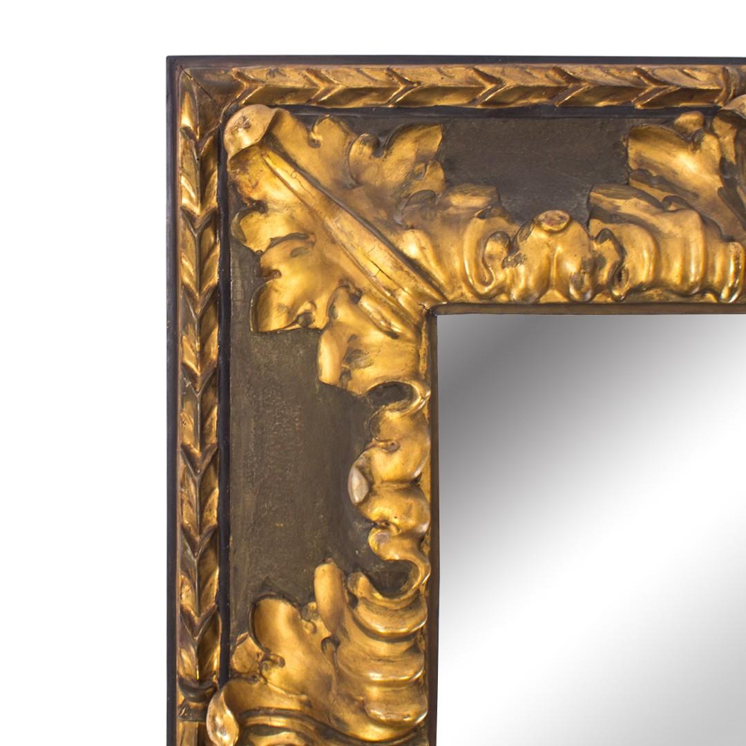 Antique Italian Baroque mirror in the Louis XV style, 19th century. Originally purchased from Sothebys.