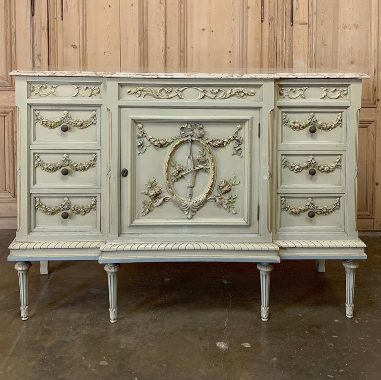 Antique Italian Louis Xvi Painted Dresser Linen Press At 1stdibs Italian Louis Xvi Painted Dresser