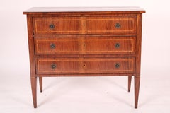 Antique Italian Louis XVI Style Walnut Chest of Drawers