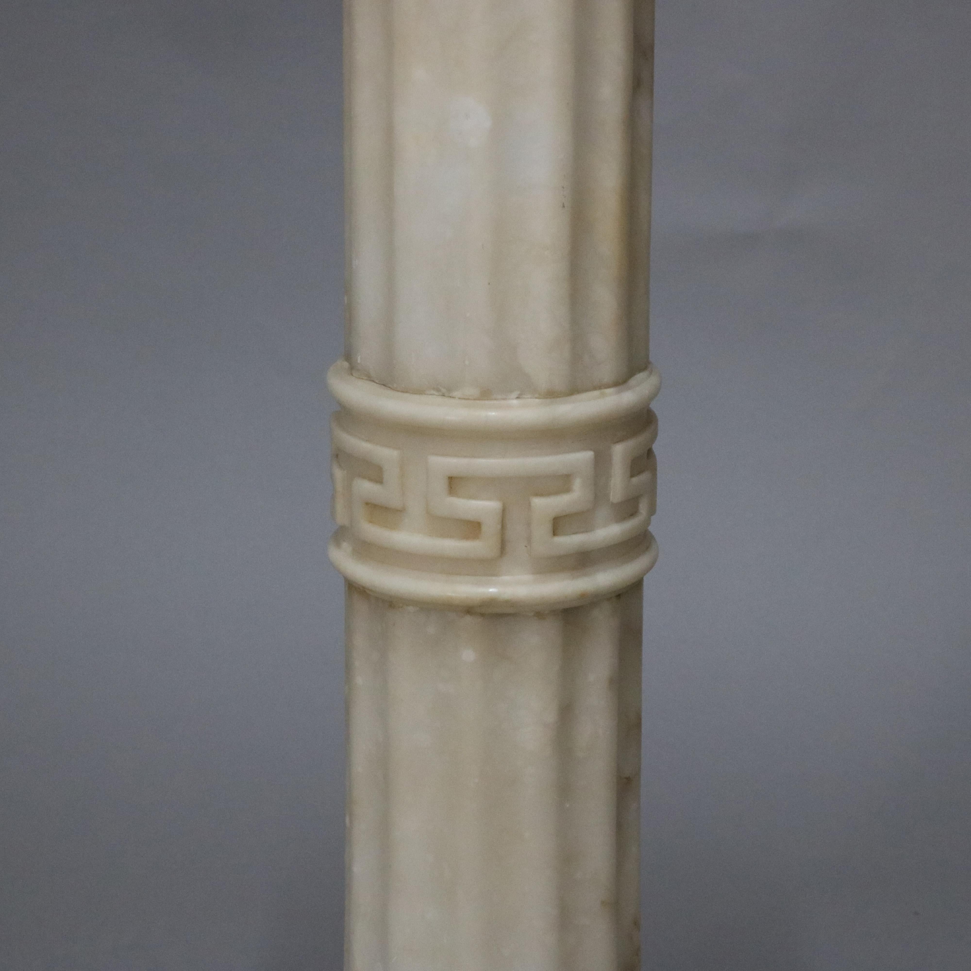 marble display pedestal