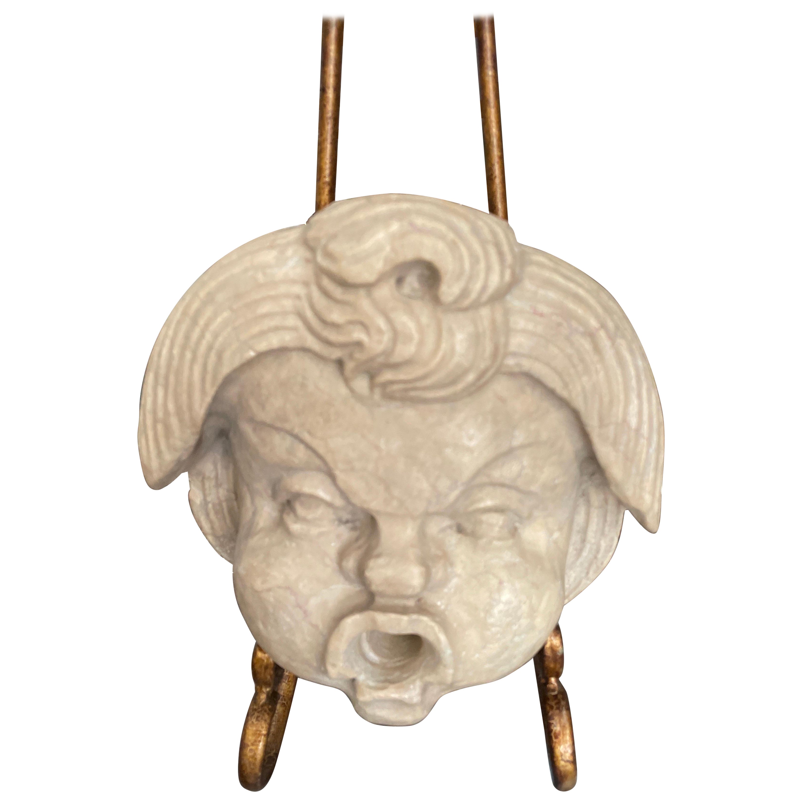 Antique Italian Marble Fountain Fill