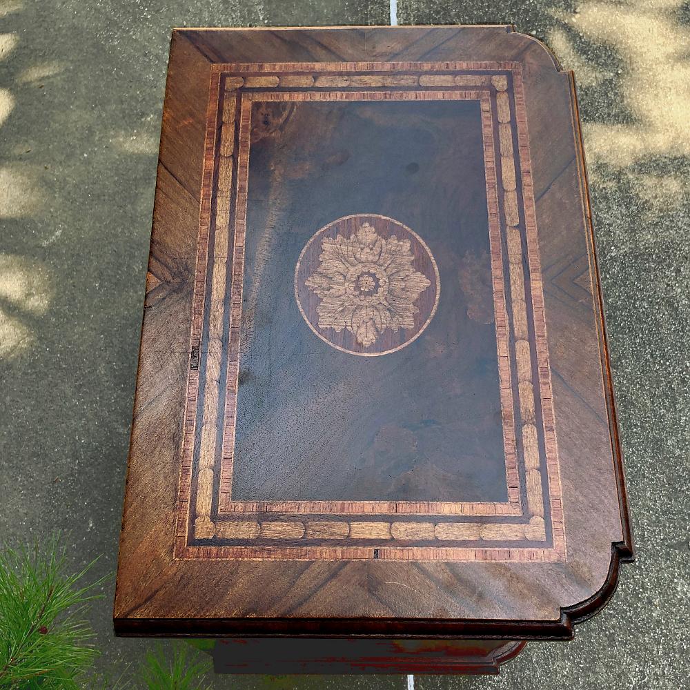 20th Century Antique Italian Marquetry Commode