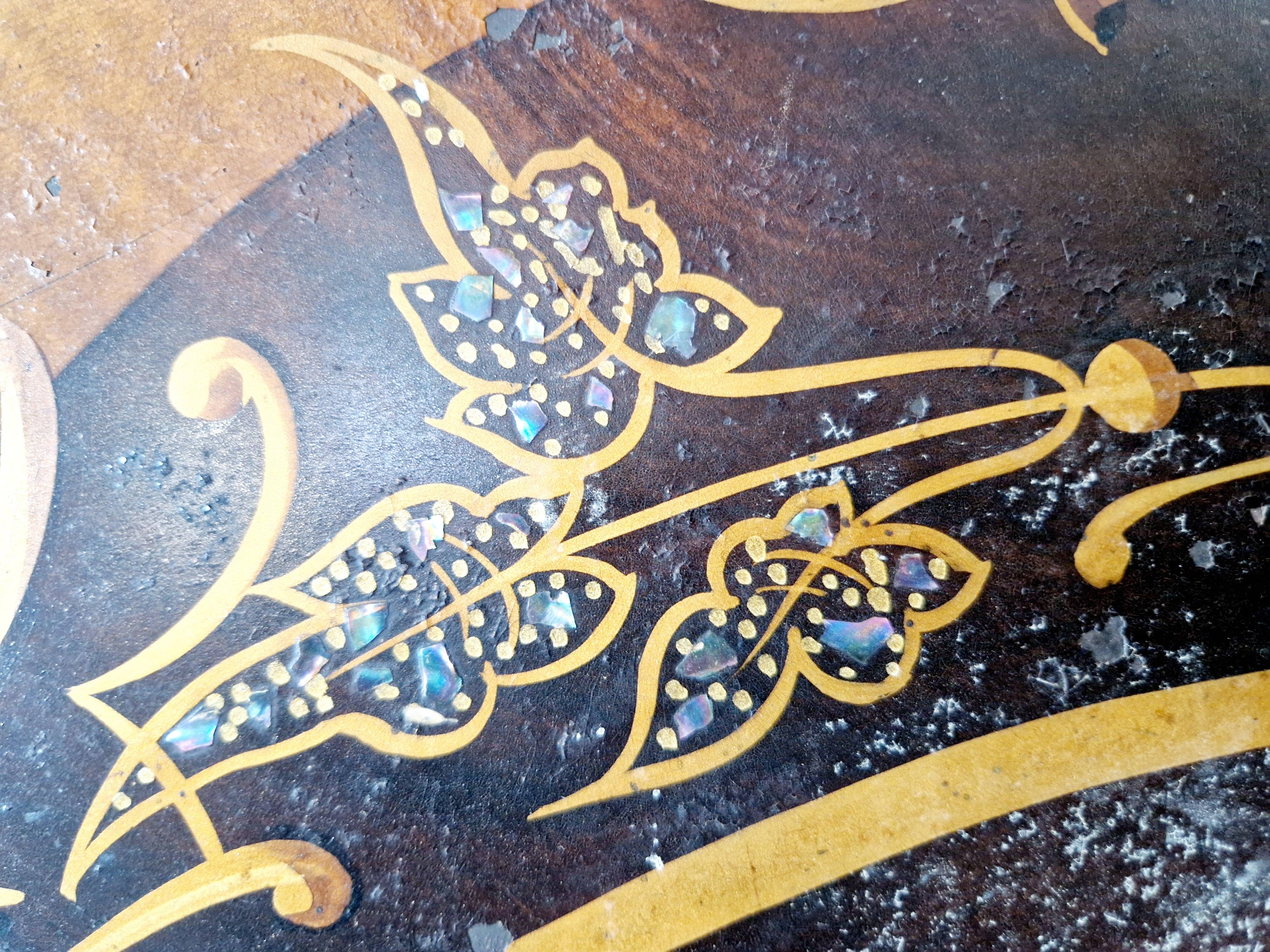 Antigua cama de matrimonio italiana de hierro Napoleón III en venta 3