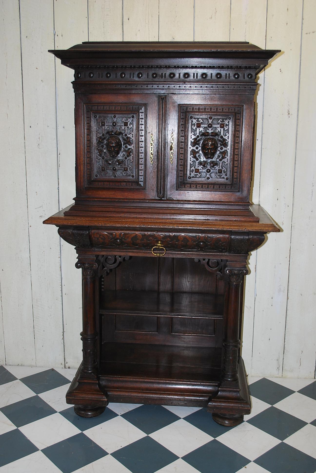 antique collectors cabinet